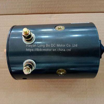 Chinese Factory 12V 1.2KW W-6206 High Quality Hydraulic Power dc Motor With Carbon Brushe HY61056 photo-2