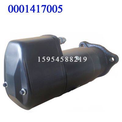 Bosch 0001417005 Стартер двигателя автомобиля. Производитель. Фургон для перевозок. Стартер мотора автомобиля