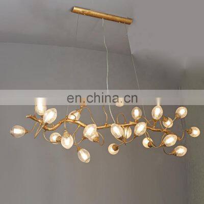 American design chandelier for living room luxury chandelier brass branch chandelier