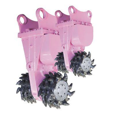 Hydraulic System Excavator Drum Cutters Underground Coal Mining Cutter Drum For Mine Engineering