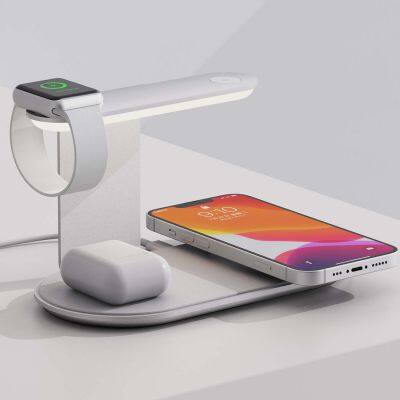 Multi-function wireless charger Lightweight mobile phone Power Station Safe and Reliable Charging Aluminum Alloy