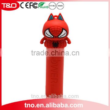 2600mAh PVC Power Bank Cartoon Avenger Power Bank for Mobile Phone Quality Choice photo-2