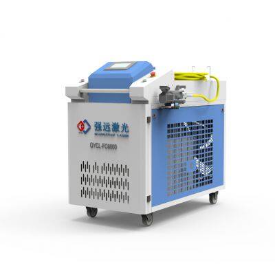 New Product 6000w Continuous Fiber Laser Cleaning Machine High Speed Paint and Rust Removal CE Certification Factory Price