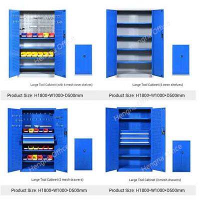 Industrial Drawer Tool Cabinet With Double-Rail Slide System | Custom Sizes|Triple Rail Drawer Tool Cabinet