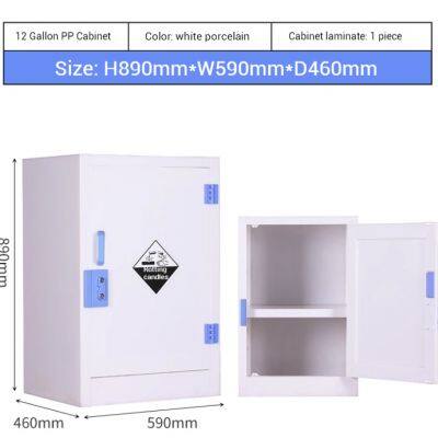High Quality Polypropylene Lab Chemical Storage Cabinet | Leak-Proof, Corrosion-Proof for Hazardous Liquids-OEM/ODM photo-4