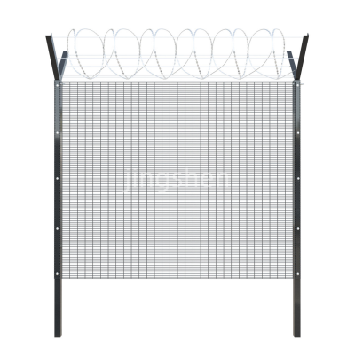 Factory Wholesale High-security 358 Transparent Mesh Fencing, ISO and CE Certified. photo-5