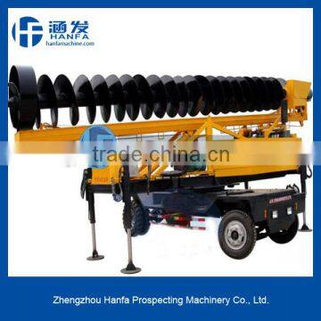 Best seller in Africa!Small piling rig . HF-360 concrete core drilling hole machine