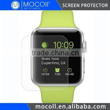 TEMPERED GLASS Screen Protector for Apple Watch 42mm (with Clear Back Side PET Film )for Apple Watch-Crystal Clear