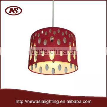 Porous pendent lamp