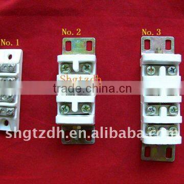 Ceramic terminal block connector