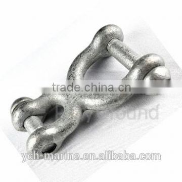 7670 With Hex Drive Pins Double Metal Clevis Shackle