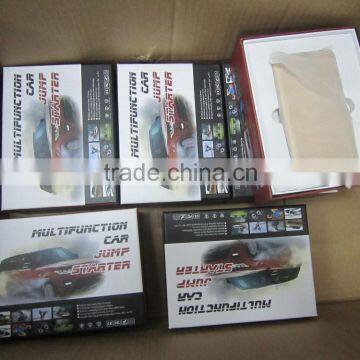 Thin Car Emergency Power Bank, Battery Charger 8000mAh Slim Mini Jump Starter 12v Car Jump Start Power Bank