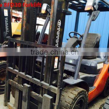 8FD30 used toyota forklift price, also 6FD30/ 7FD30 for sale