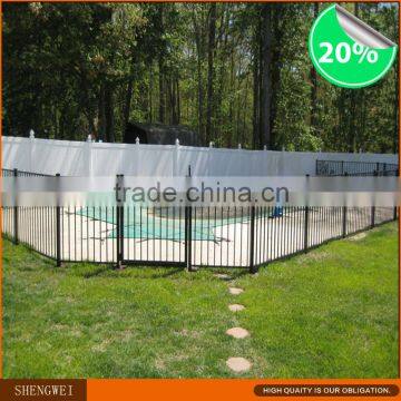 High quality cheap steel swimming pool fence