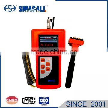 Portable Ultrasonic liquid level indication for fire-fighting systems on board