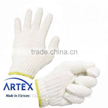 Knitted Polycotton Cotton Industrial Gloves Working Gloves Garden Gloves