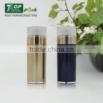 Plastic Container for Cosmetic With Dual Chamber