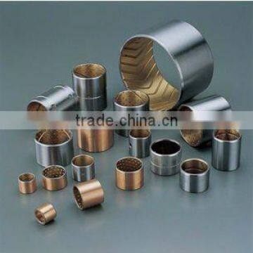 Bimetal oilless self-lubricating bearing