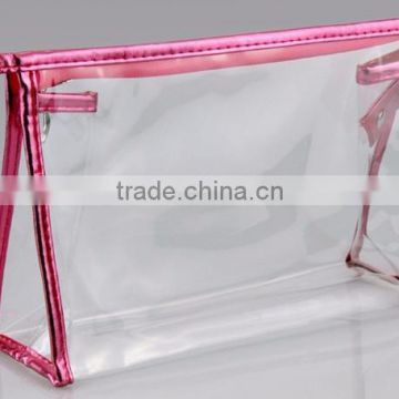 clear cosmetic pvc bag transparent cosmetic bag