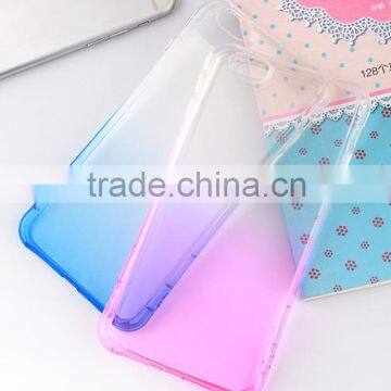 Gradient Air Cushion Full cover case for iphone case,clear soft silicon for iphone 6/6s /6plus case