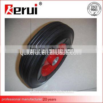 Semi Pneumatic Rubber Wheel Trolley Rubber Wheel Hand Trolley Wheels