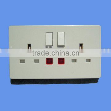 wall switch & socket with neon