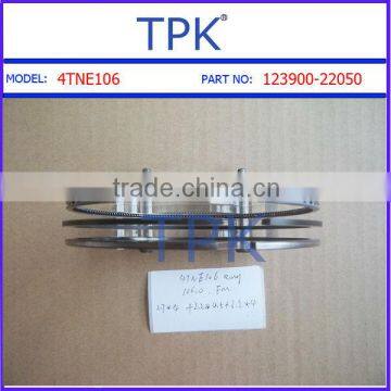 4TNE106 PISTON RING SET, 123900-22050