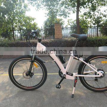 Aluminum Alloy frame electric mountain bicycle with EN15194