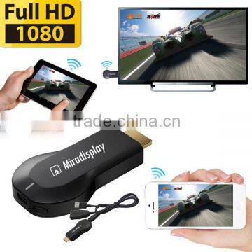 Wireless Transmitter and Receiver to HDTV Support DLNA Airplay Miracast