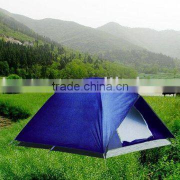 Double lalyer camping outdoor family tent for 3-4 person