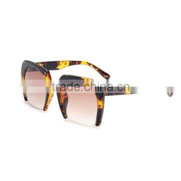 best seller half rim sunglasses cat eye sun shades