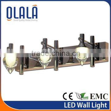 Fashion High Power 9W CE EMC Bathroom Light Wall