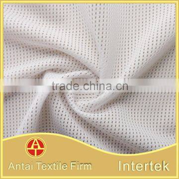 Light weight sports polyester mesh netting fabric for gymnastic wear