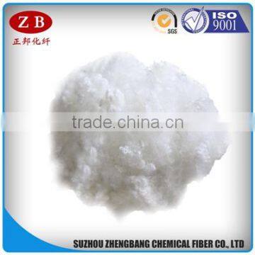 Recycled Polyester Staple Fiber 7D*32mm HCS for stuffing/filling material