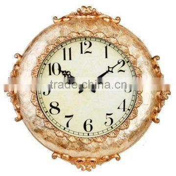 Online Big Size Modern Mosaic Quartz Analog Art Wall Clock Machine