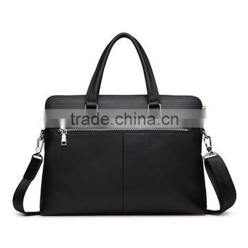 2016 Fashion Genuine Leather Handbag for Men,wholesale Office Bag,black Men Leather Briefcase photo-2