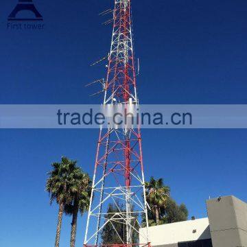 Types of Self supporting steel tower for signal broadcast