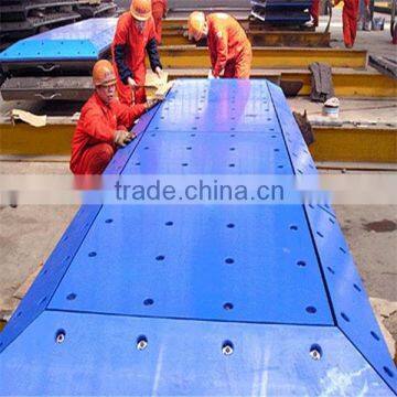 uhmwpe marine fender pad / dock bumpers