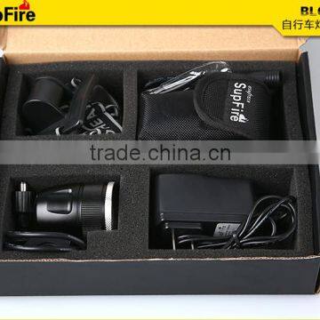 SupFire New Model Rechargeable Waterproof LED Headlamp and Bicycle Light photo-6