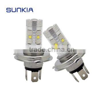 2 X 30W White H4 9003 HB2 CREES LED Fog Light Bulb 720LM High Low Beam Headlight