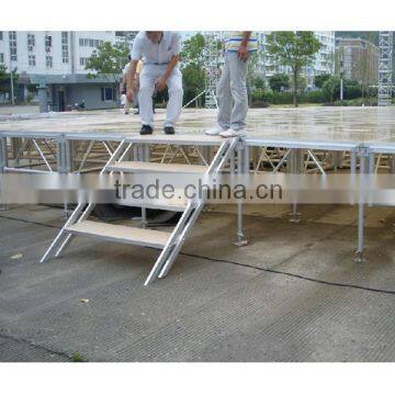 Outdoor & Indoor Events Aluminum Stage With Adjustable Legs photo-3