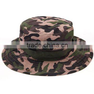 Camo hunting hat outdoor cotton bucket hat