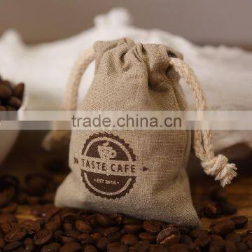 eco-friendly jute drawstring bag for wheat, rice and coffee beans packing                        
                                                Quality Choice