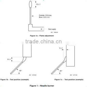 High Performance UL IEC 60695 Needle Flame Test Machine photo-2