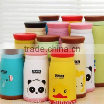 2015 New design school double wall stainless steel vacuum mug for kids /stainless steel vacuum insulated travel mug/thermo mug