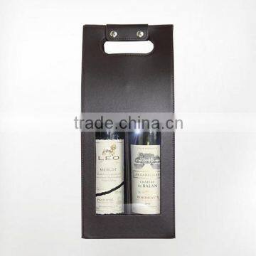 Custom Cardboard Black Wine Carrier photo-4