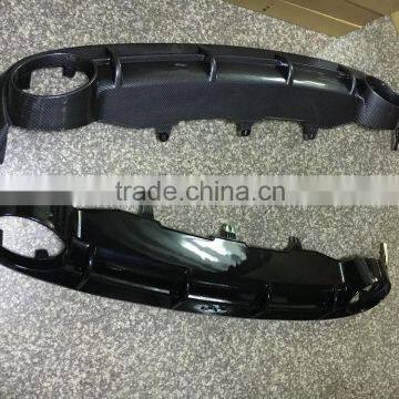 For Audi A6 c7 rs6 Rear Lip Diffuser with exhaust PIpe