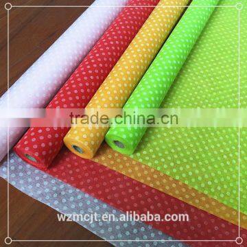 Polyester or Viscose Nonwoven Gift Packing Round Dot Wrapping