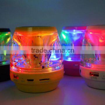 2015 newest arrival water liquid bluetooth speaker hot as promotional gift