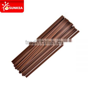 Plastic stirrer, coffe straw